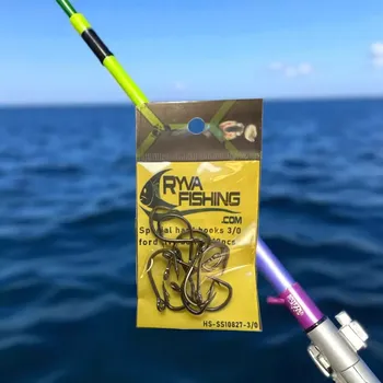 SPECIÁLNÍ TVRDÉ HÁČKY 3/0 NA ŽIVÉ NÁSTRAHY-10KS