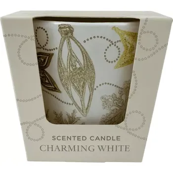 Svíčka Svíčka charming white