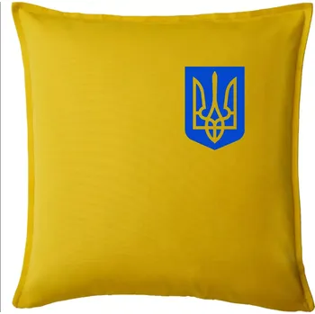 Polštář Ukrajina - Dres žlutý - Polštář 50x50 - 50x50 - Pouze potah ( Žlutá )