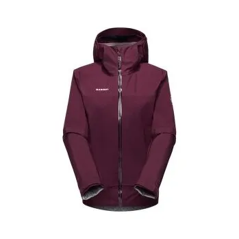 Dámská větrovka Mammut Ducan Guide HS Hooded Jacket Women 3800 vin červená S