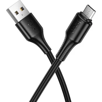 Datový kabel Hoco X120 kabel USB-A - Micro USB / 1m / 2,4A / černý
