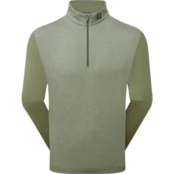 FootJoy Tonal Heather Chill-Out pánská mikina, olive pánské, L