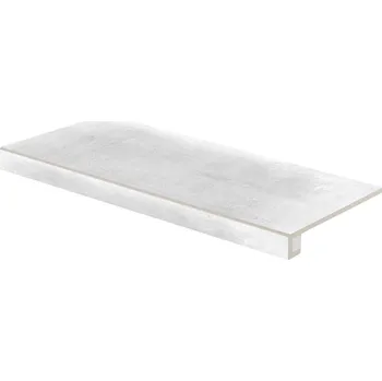 Obklad Rebel, schodová tvarovka, 40x80 cm, šedá