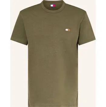 Pánské tričko Tommy Jeans Pánské Tričko, zelená, XL