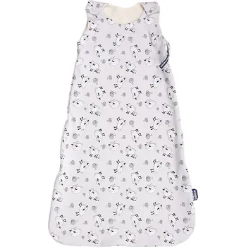 Příslušenství pro přepravu dětí Kaarsgaren Merino spací pytel 70 cm bio ovečky šedé zip na boku
