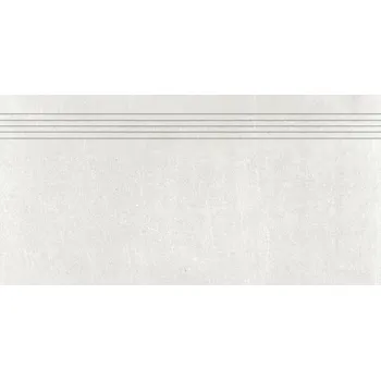Obklad Rebel, DCPSR740, schodovka, 30x60cm, bílošedá