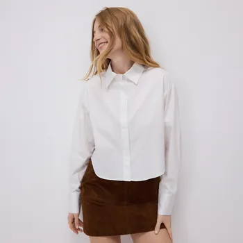 Pánská košile Reserved - Krátká košile - bílá - 567EH-00X - 567EH-00X-L