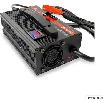 Nabíječka autobaterie JAROCELL JCC12/30VA | Nabíječka IP22 (12V30A Lithium LiFePO4)