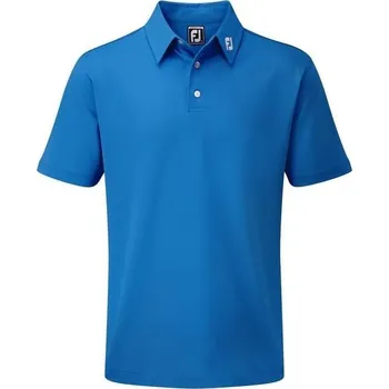 FootJoy Stretch Pique Solid pánské polo, cobalt pánské, XL