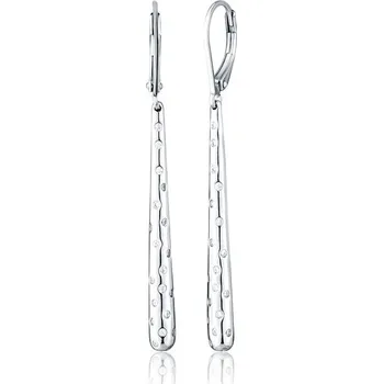 Náušnice Náušnice JVD SVLE2892X61BI00 stříbrné