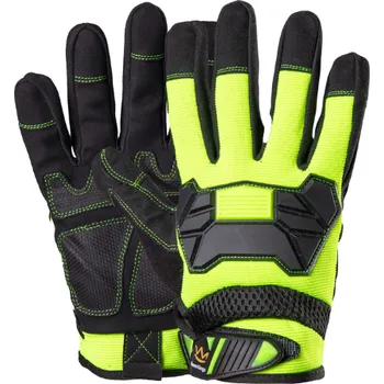 Pracovní rukavice Polstar Seven Kings VISION černá/žlutá neon 10