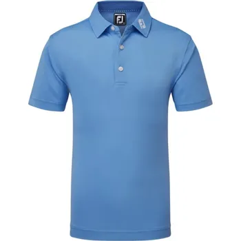 Golf Footjoy Stretch Pique Solid dětské polo, modré dětské, L
