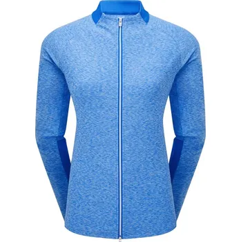 Footjoy Full-Zip Space Dye Thermal Midlayer dámská mikina, blue/aqua dámské, S
