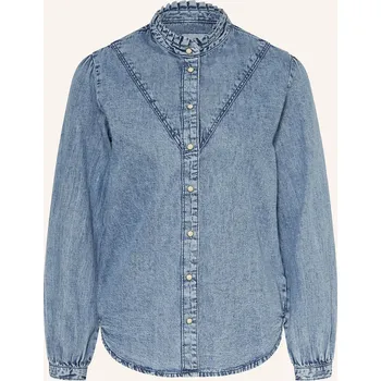 Dámská halenka Pepe Jeans Dámská Džínová Halenka, modrá, 34