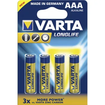Baterie Varta Longlife Extra Micro AAA LR 03 VPE 50x4ks