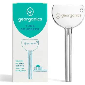 zubní pasta Georganics | Vytlačovač na tuby vhodný nejen na zubní pasty, ale i na krémy, gely nebo jiné tuby