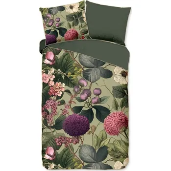 Povlečení Khaki povlečení na jednolůžko/prodloužené z bavlněného saténu 140x220 cm Onaz – Descanso ID_1808452