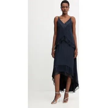 Dámské šaty Šaty BOSS Dekalya 50542856 námořnická modř 59X, vel. 36