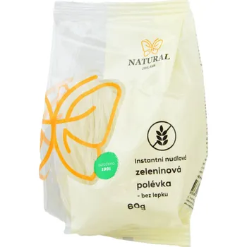 Natural Jihlava Instantní nudlová zeleninová polévka bez lepku 60 g