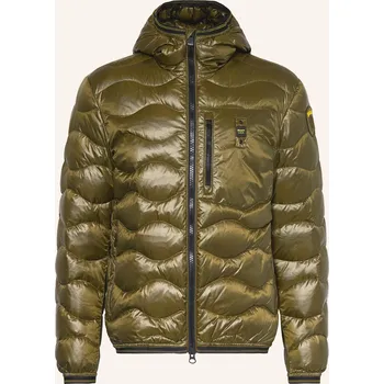 Pánská bunda Blauer Pánská Péřová Bunda Wave, olivová, 50