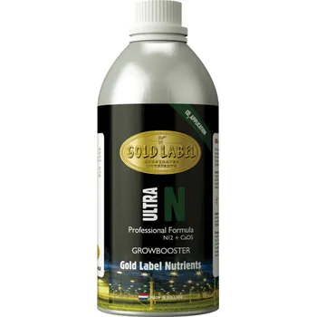 Hnojivo Gold Label Ultra N 1L (Gold Label&nbsp;Ultra N je prémiové tekuté hnojivo určené k podpoře intenzivního vegetativního růstu rostlin. )