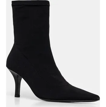 Dámské kozačky Nízké kozačky Patrizia Pepe dámské, černá barva, na podpatku, 8Y0128 J346 K103 8Y0128.J346.K103 99X, EUR 36