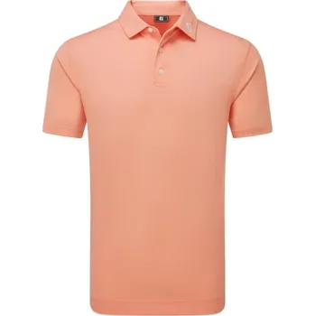 FootJoy Stretch Pique Solid pánské polo, papaya pánské, L