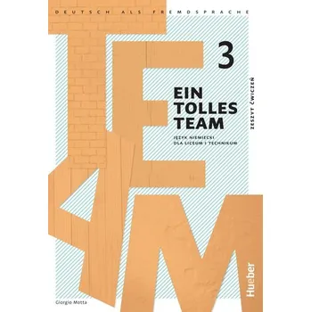 Kniha Ein Tolles Team 3. Zeszyt ćwiczeń