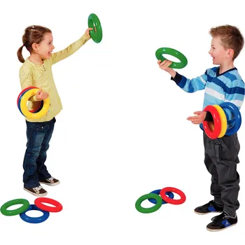 Gym Ring – sada 4 měkkých barevných kroužků