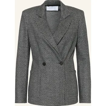 Dámské sako Harris Wharf London Dámský Blejzr S Hedvábím, šedá / černá, 38