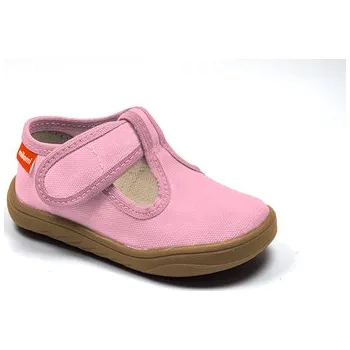 Chlapecká obuv Milami barefoot přezůvky BF1-10A Pink růžová Velikost: 24