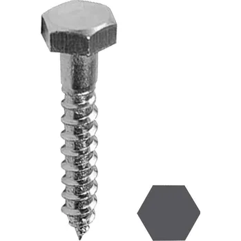 Vrut Vrut se šestihrannou hlavou 8,0 x 80 mm, DIN 571, D0057105080080