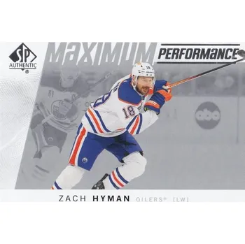 Sběratelská karetní hra insert karta ZACH HYMAN 24-25 SP Authentic Maximum Performance číslo MP-1