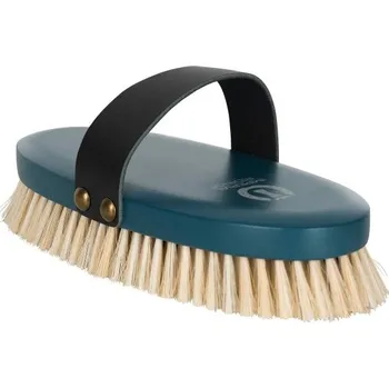 Čištění pro koně Měkký kartáč IRH Forest green