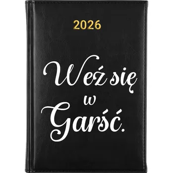 Kalendář Knižkový kalendář 2026 A5 černý