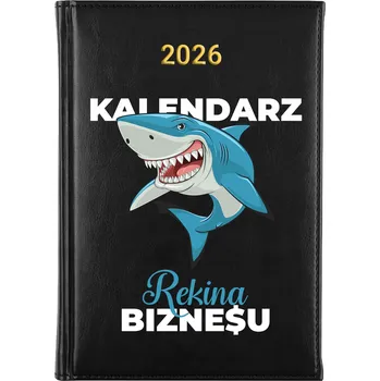 Kalendář Knižní kalendář 2026 A5 FunnyCase černý