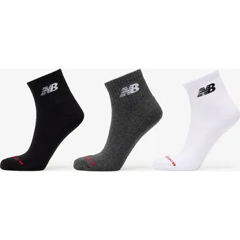 Pánské ponožky Ponožky New Balance Everyday Ankle Socks 3-Pack Multicolor XL
