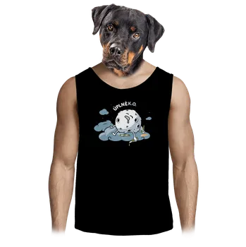 Pánské tílko Bastard Úplně K. O. pánské tílko Black