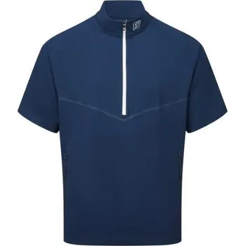 FootJoy Zephyr Short Sleeve Windshirt pánská bunda s krátkým rukávem, modrá pánské, L