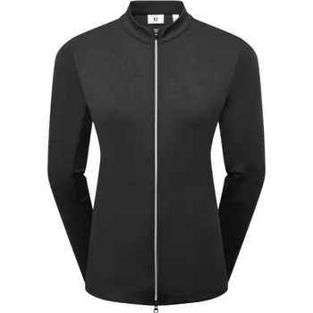FootJoy Full-Zip Debossed Midlayer dámská mikina, černá dámské, M