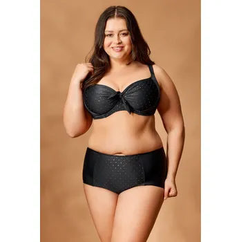 Dámské plavky Zeštíhlující dvoudílné plavky Rainbow Dots