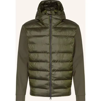 Strellson Pánská Prošívaná Bunda Ze Směsi Materiálů, tmavě...