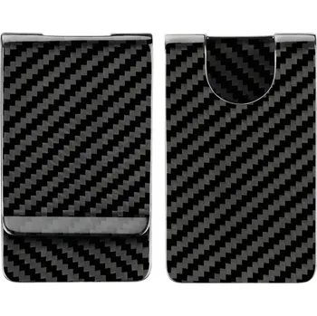 Spona na peníze Gaira® Spona na bankovky 70716 Carbon, Barva černá lesklá