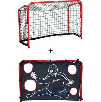 MPS skládací branka kovová 90x60 + autogólman