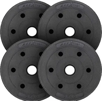 MAXXIVA Sada závaží 4 x 2,5 kg, cement, černá