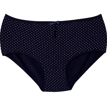 Kalhotky Dámské kalhotky 2PACK 25256263 Tmavě modrá vzor - Donella tmavě modrá 4XL