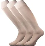 Bavlněné elastické podkolenky 45-47 béžová