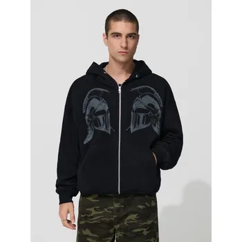 Pánská móda Mikina na zip s&nbsp;kapucí - S - House - černá - 764GG-99X