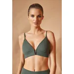 Horní díl oboustranných dámských plavek Maaji Crocodile Green Parade