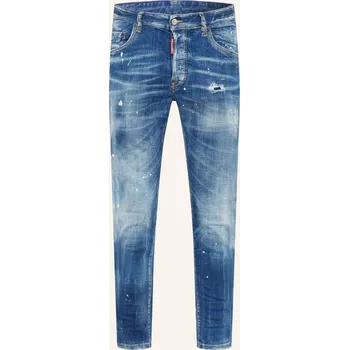 Pánské džíny dsquared2 Pánské Džíny Skater Slim Fit, 470 navy blue, 42